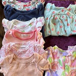 Assorted Baby Onesies and Rompers